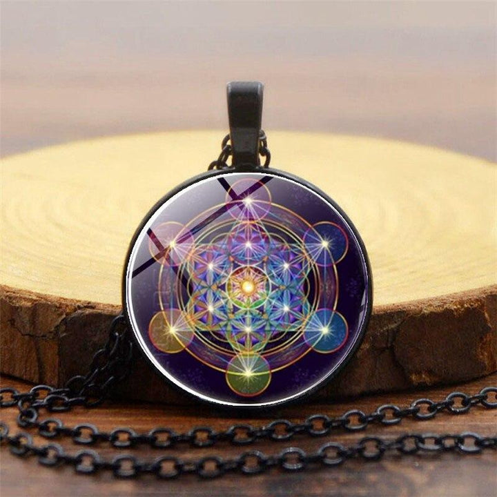 Chakra Hangertje met Metatron’s Kubus - Solantra