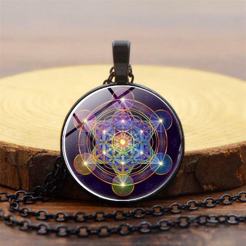 Chakra Hangertje met Metatron’s Kubus - Solantra