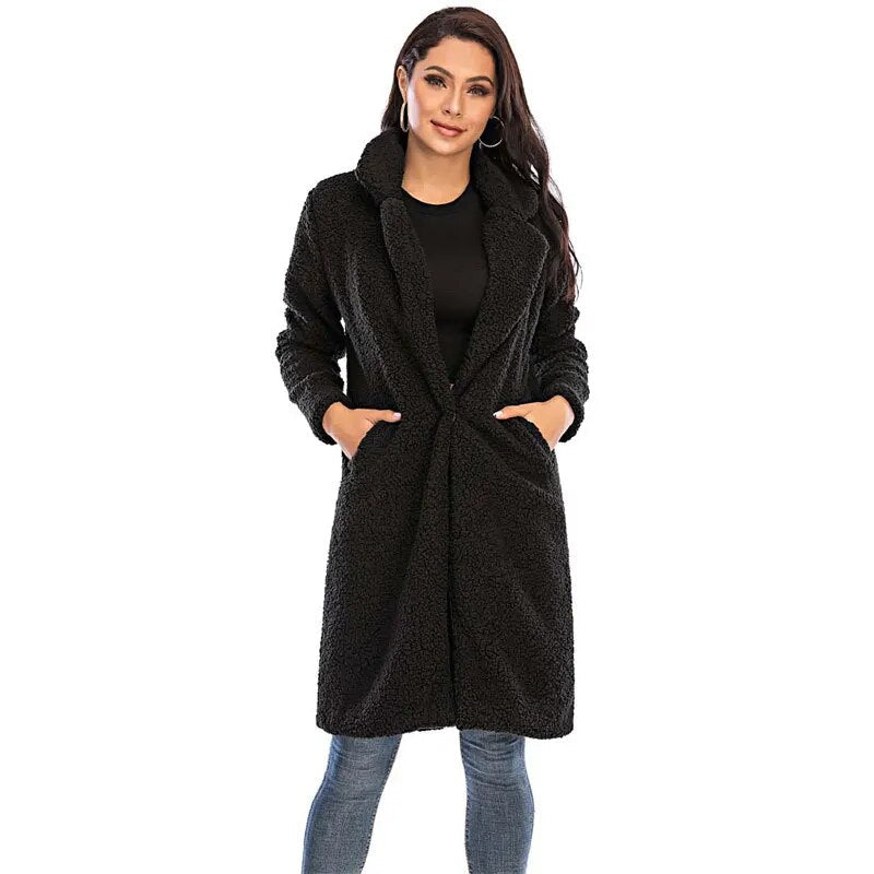Bequemer Damen-Wintermantel - Mila