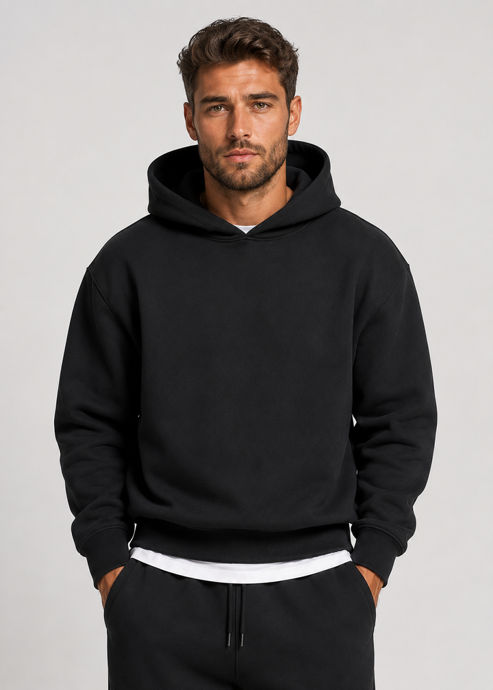 Men's Hoodie & Jogger Set - Soft Cotton Blend, Casual Fit 2