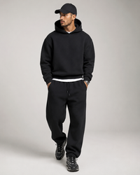 Men's Hoodie & Jogger Set - Soft Cotton Blend, Casual Fit 7