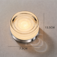 Nordic Circular Wall Lamp - Modern LED Sconce for Bedroom and Hallway 24