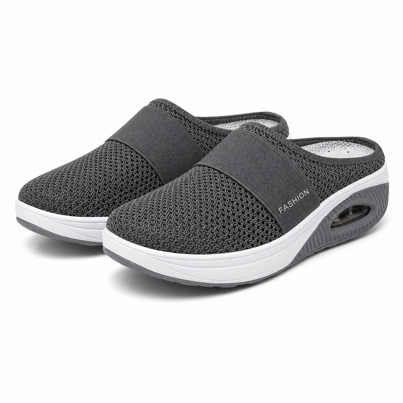 Orthopedic Slip-On Sandals for Women - Comfortable Breathable Walking Shoes 7