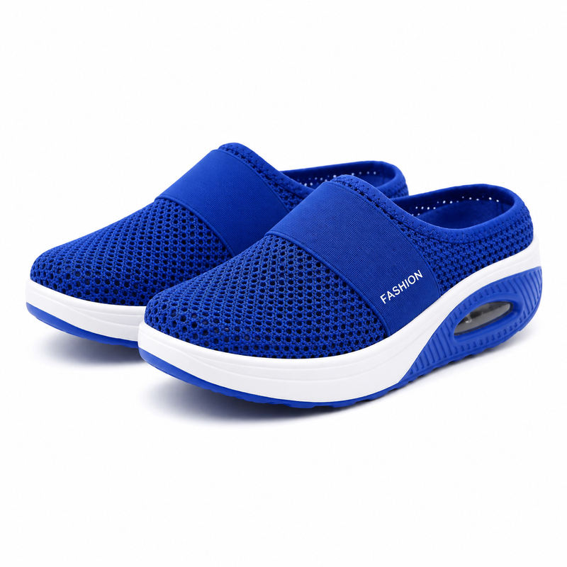 Orthopedic Slip-On Sandals for Women - Comfortable Breathable Walking Shoes 10