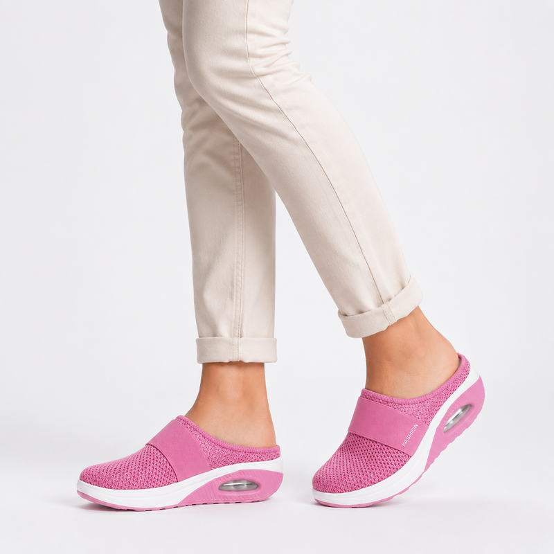 Orthopedic Slip-On Sandals for Women - Comfortable Breathable Walking Shoes 3
