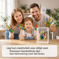 Family Handprint Keepsake Kit with Frame 6