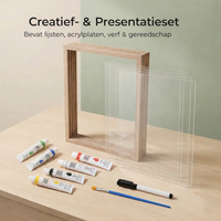 Family Handprint Keepsake Kit with Frame 7