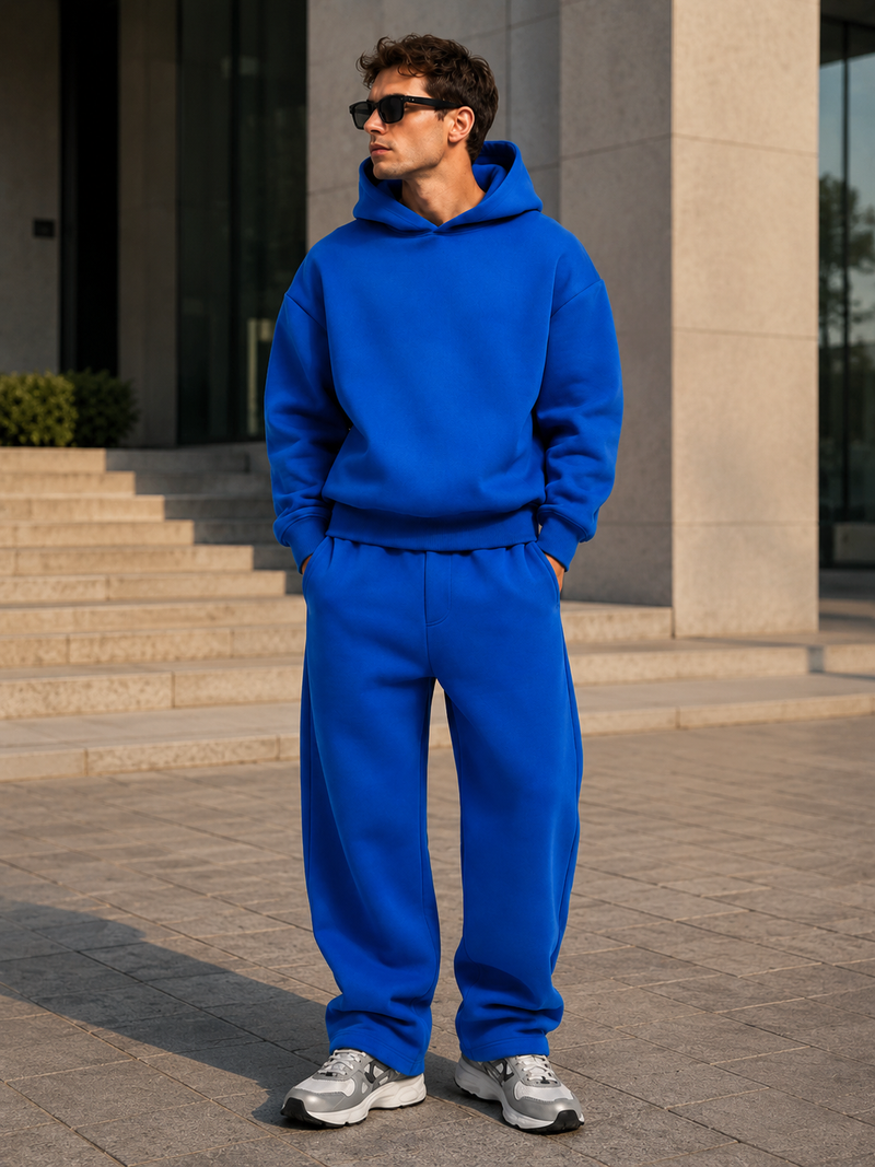 Men's Hoodie & Jogger Set - Soft Cotton Blend, Casual Fit 18