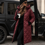Quilted Long Coat - Water Resistant Insulated Puffer Style 5