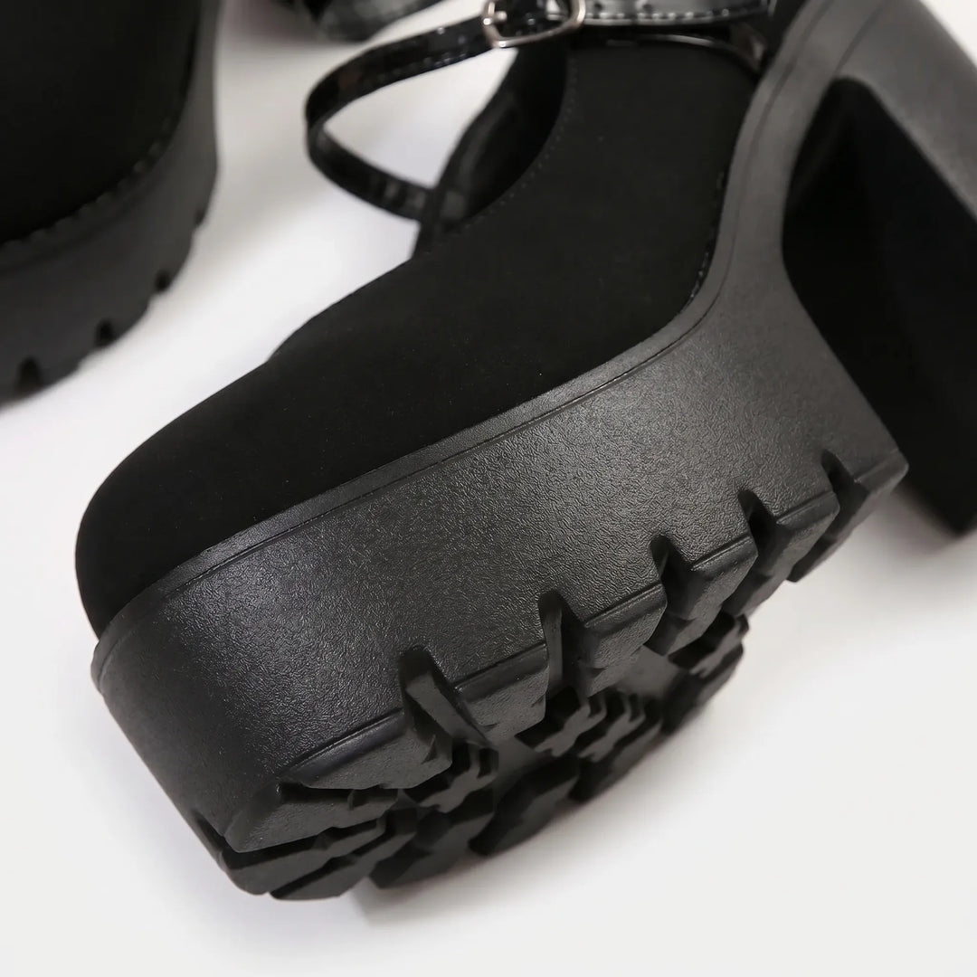 Chunky Mary Janes Shoes - Antonia