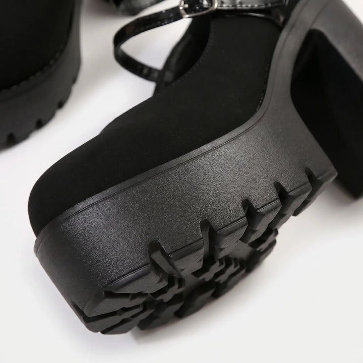 Chunky Mary Janes Shoes - Antonia