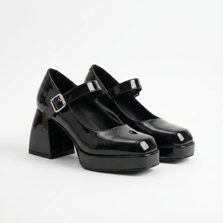 Chunky Platform Mary Janes - Lynda