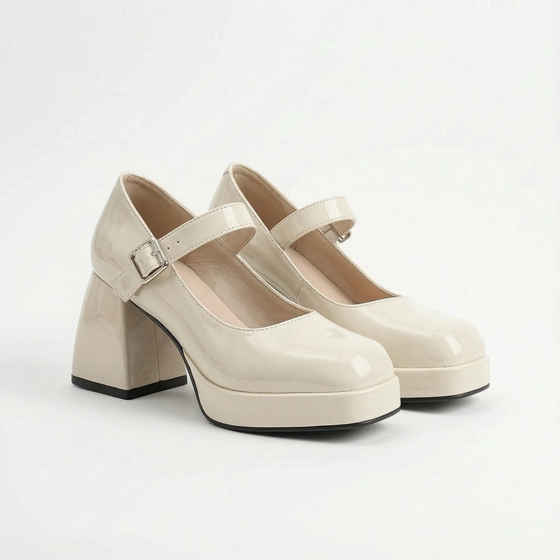 Chunky Platform Mary Janes - Lynda
