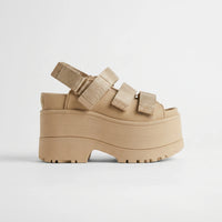 Chunky Retro Platformsandalen - Ruby