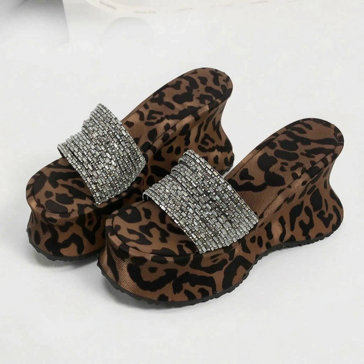 Chunky Sleehaksandalen Met Platform - Dianna