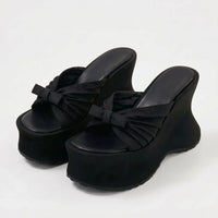 Chunky Sleehaksandalen Met Platform - Dianna