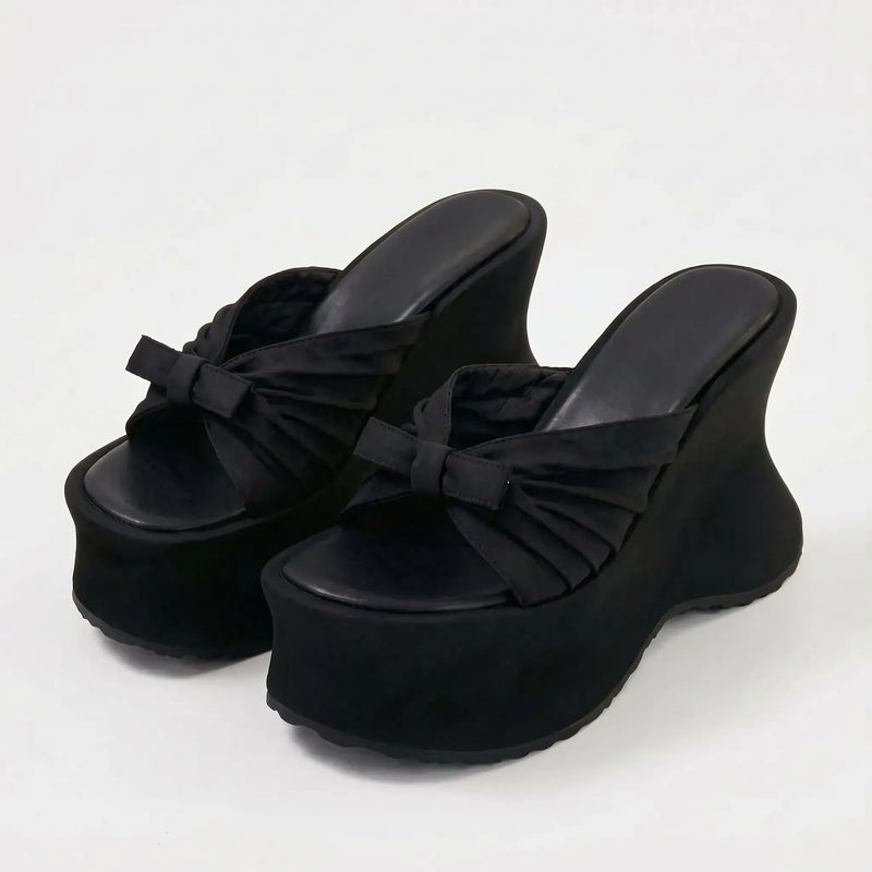 Chunky Sleehaksandalen Met Platform - Dianna