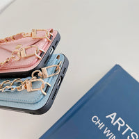 Functioneel iPhone Hoesje met Portemonnee - Celeste