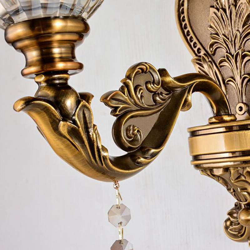 Vintage Gouden Wandlamp – Aureo