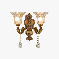 Vintage Gouden Wandlamp – Aureo