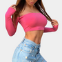 Schulterfreies Damenshirt – Arielle