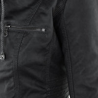 Fashionable Leather Jacket - Zara