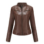Robuste Lederjacke für Damen – Elin