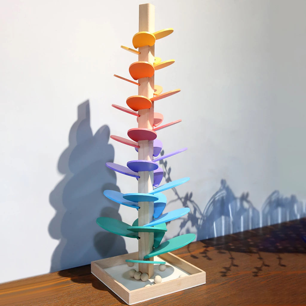 Interactive Rainbow Marble Sound Tree - Luca