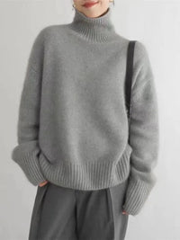Luxus Damen Rollkragenpullover - Elara