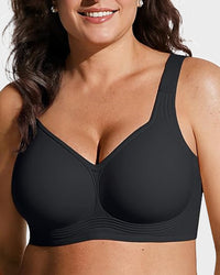 Comfortable Wireless Jelly Bra with Full Coverage and Smoothing Fit 7