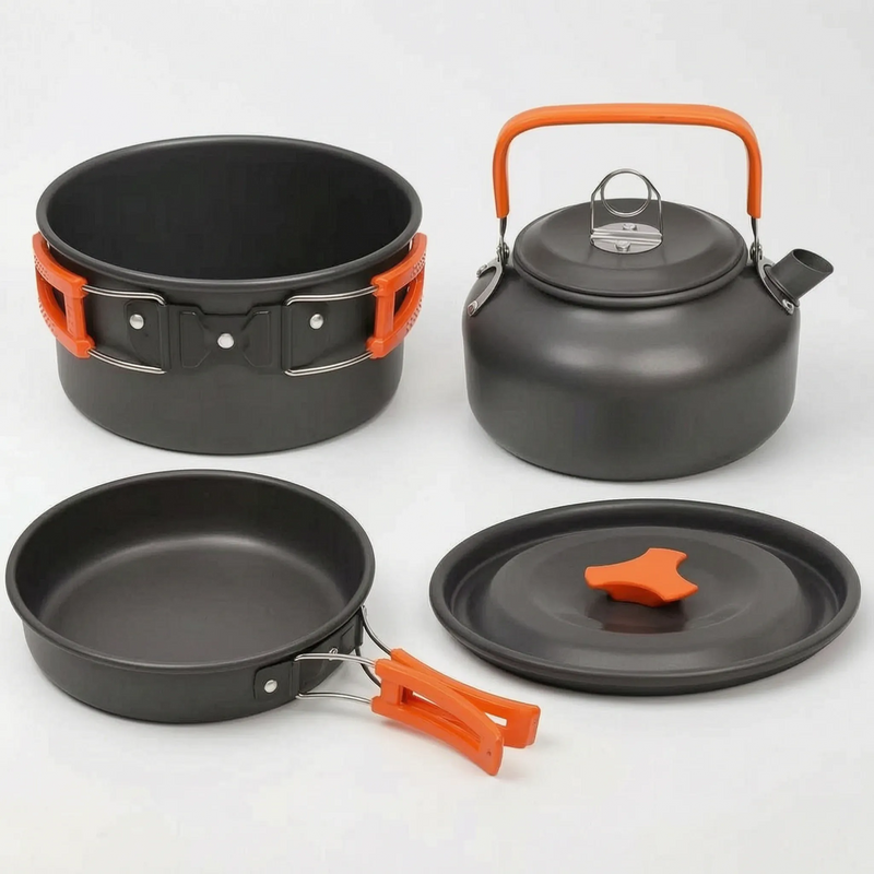 Compact Outdoor Cooking Set - TrekChef