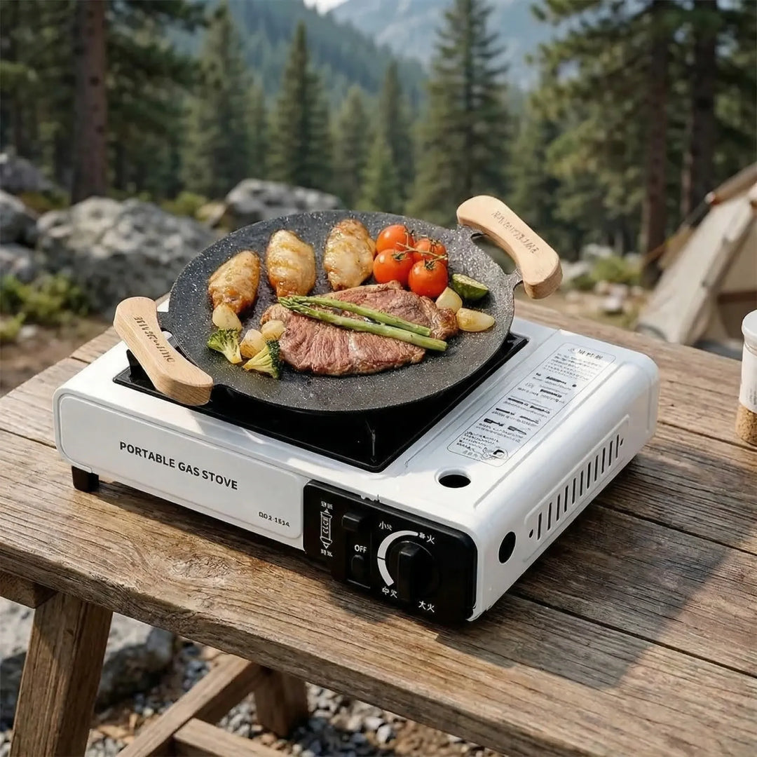 Compact Portable Single-Burner Gas Stove -  Campflare