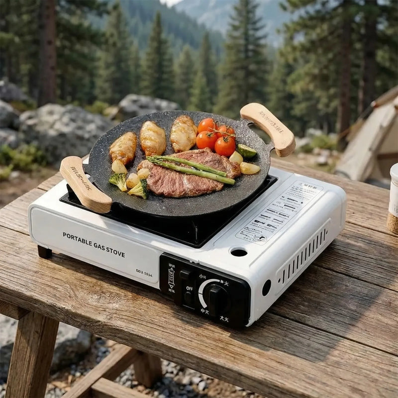 Compact Portable Single-Burner Gas Stove -  Campflare