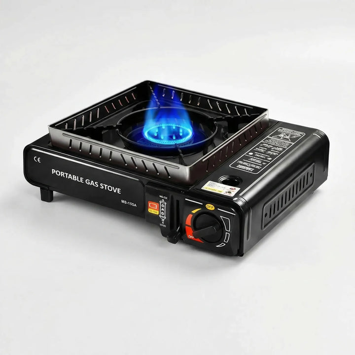 Compact Single-Burner Portable Gas Stove -  Flamora