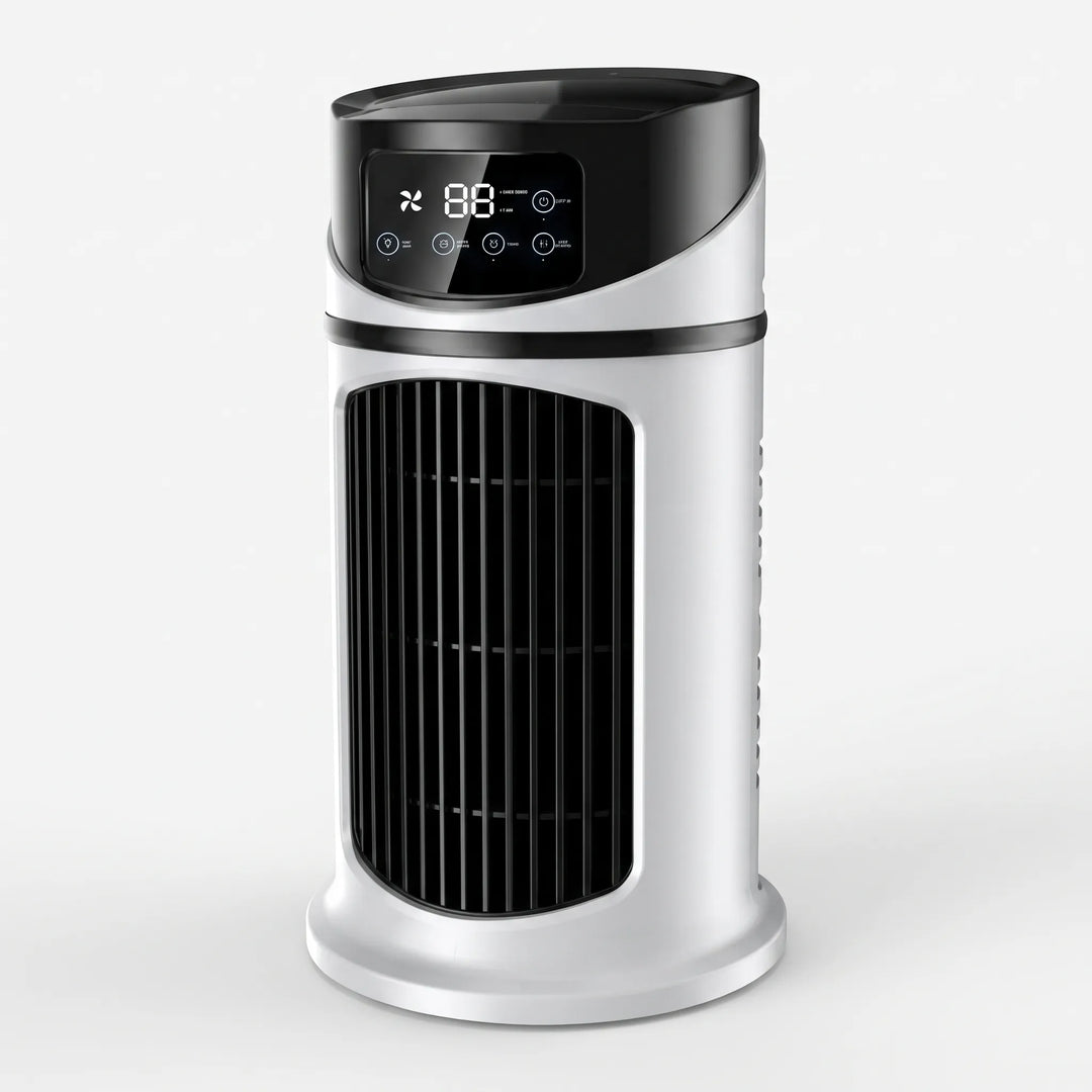 Compacte Luchtkoeler Met Water Voor Op Tafel - Breezify