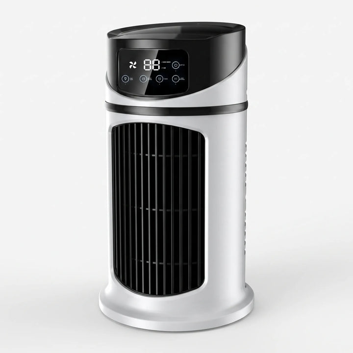 Compacte Luchtkoeler Met Water Voor Op Tafel - Breezify