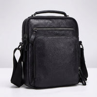 Compacte Leren Messenger Tas - EnduraBag
