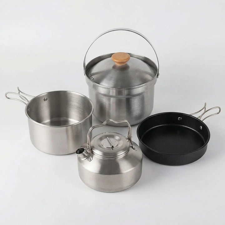 Complete Outdoor Camping Cookware Set -  Campkit