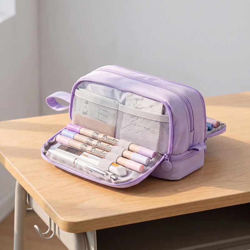Comprehensive Pastel Desk Stationery Set - Velinor