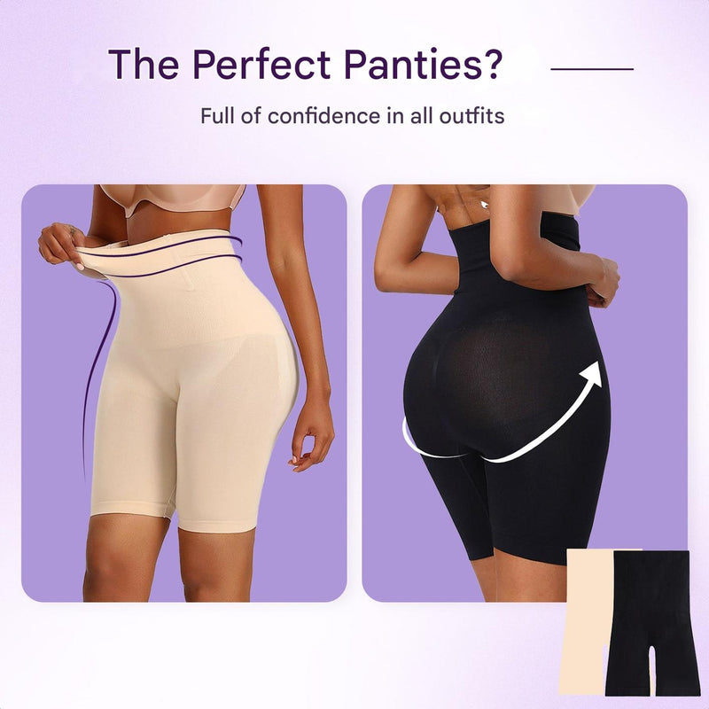 Korrigierende High Waist Shorts – ShapeLuxe