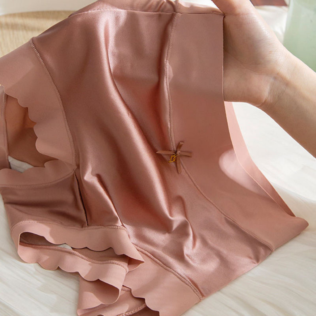 Naadloze Satijnen Dames Slips - Emliy