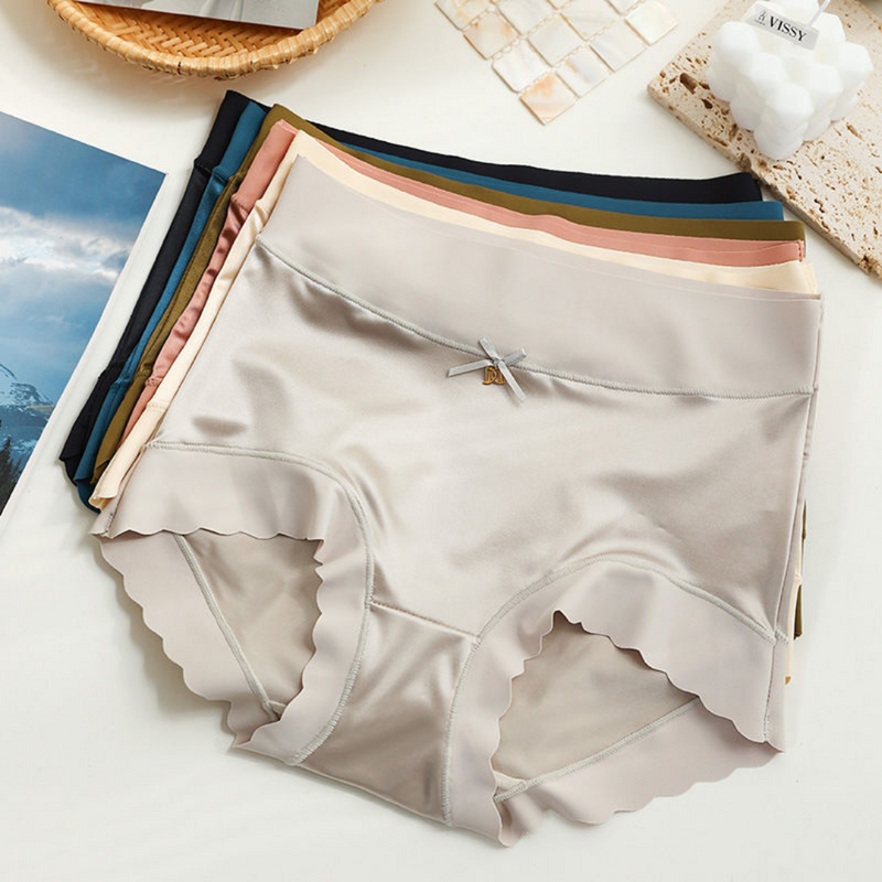 Naadloze Satijnen Dames Slips - Emliy