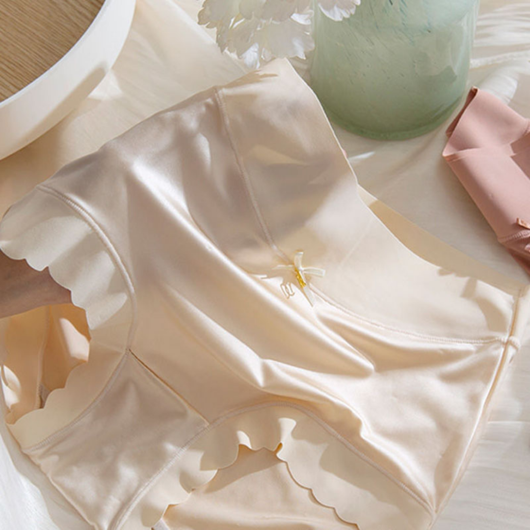 Naadloze Satijnen Dames Slips - Emliy