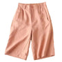 Damen-Leinen-Baumwoll-Sommershorts - Elvira