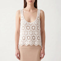 Crochet Sleeveless Top -  Deanna