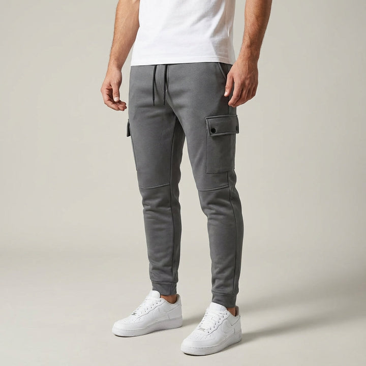 Cropped Jogginghose Mit Cargo Tasche - Anthony
