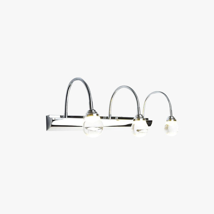 Gebogene LED-Wandleuchte – Arcus