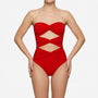 Cut-Out Swimsuit With Skirt - Sirenia