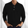 Modern Fit Herren Polo mit Langarm – Lennard