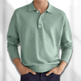Modern Fit Herren Polo mit Langarm – Lennard
